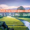 Tour Hoa Lư - Tam Cốc - Hang Múa 1 Ngày