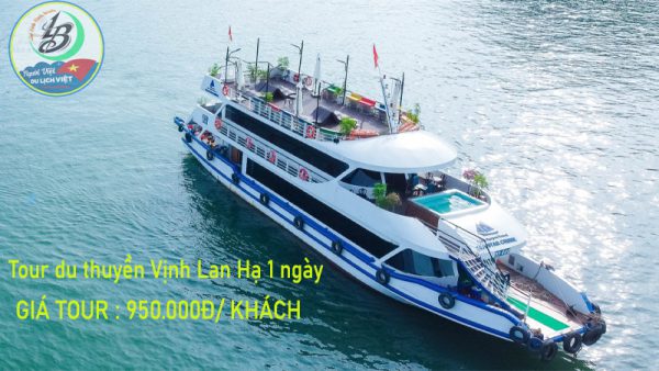 Tour du thuyền Vịnh Lan Hạ 1 ngày