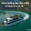 Tour du thuyền Hạ Long nửa ngày