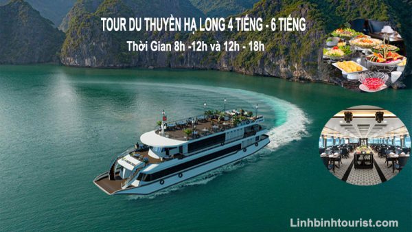 Tour du thuyền Hạ Long nửa ngày