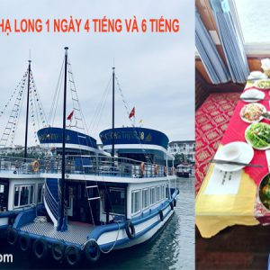 Tour Thăm Vịnh Hạ Long 4 tiếng và 6 tiếng