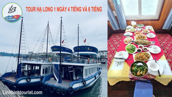 Tour Thăm Vịnh Hạ Long 4 tiếng và 6 tiếng