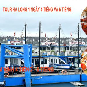 Tour Thăm Vịnh Hạ Long 4 tiếng và 6 tiếng