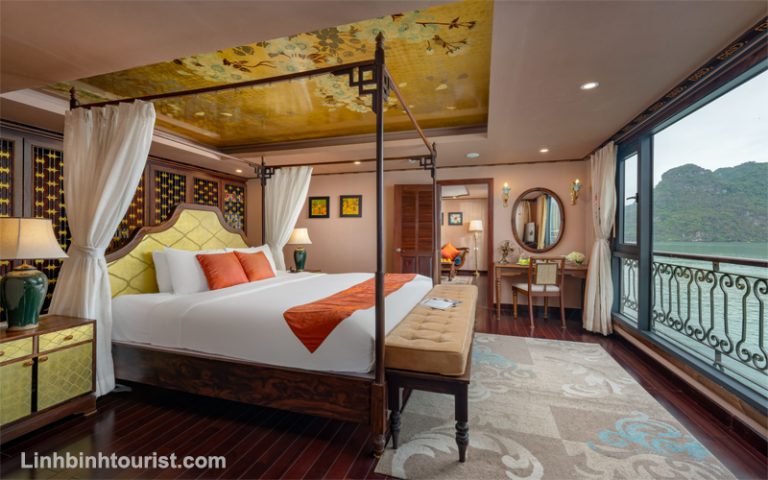 Du Thuyền Indochine đi Vịnh Hạ Long, Vịnh Lan Hạ 2 ngày 1 đêm