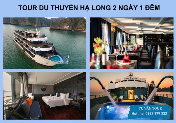 Tour du thuyền Hạ Long 2 ngày 1 đêm